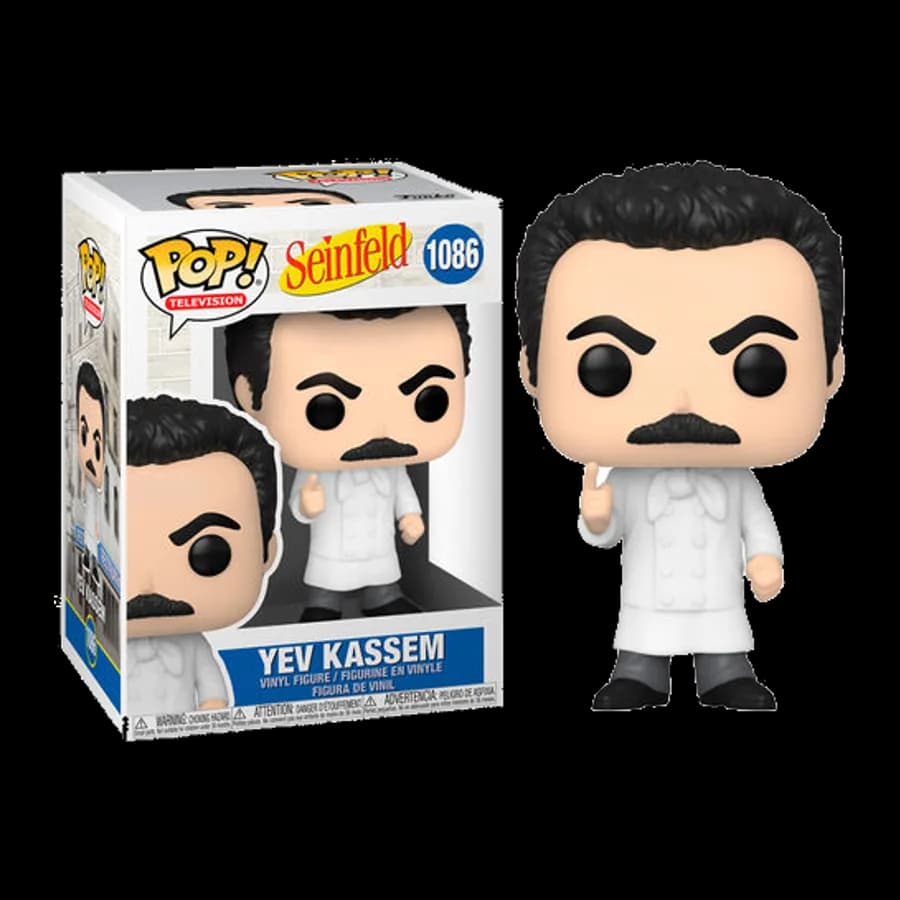 FUNKO POP! TELEVISION: SEINFELD - YEV KASSEM #1086 VINYL FIGURE