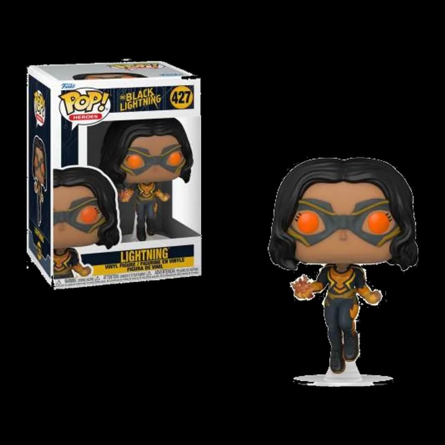 FUNKO POP! DC HEROES: BLACK LIGHTNING - LIGHTNING #427 VINYL FIGURE