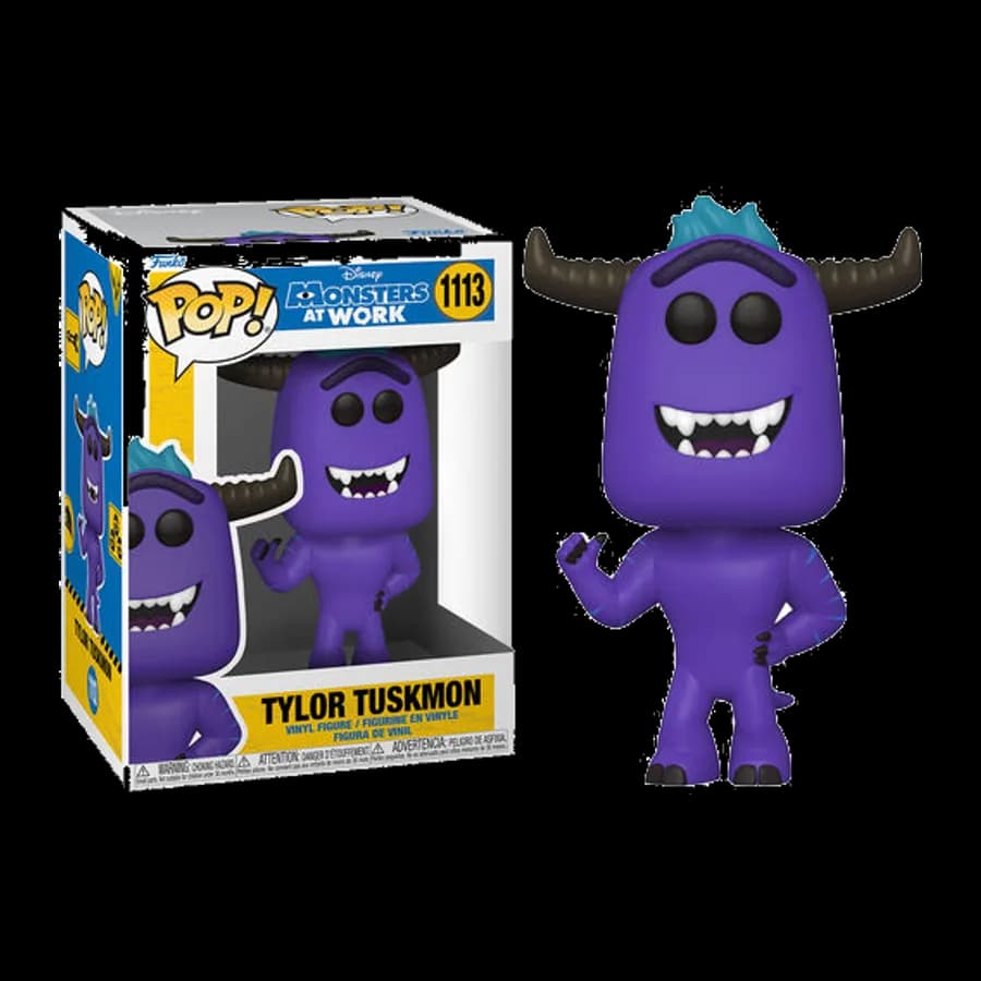 FUNKO POP! DISNEY: MONSTERS AT WORK - TYLOR TUSKMON #1113 VINYL FIGURE