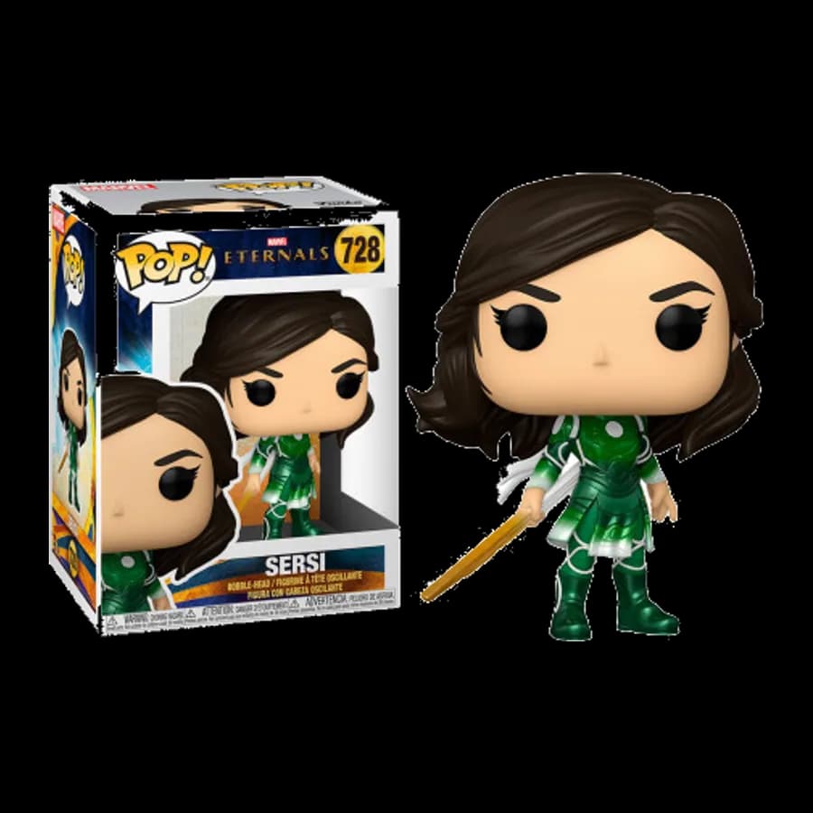 FUNKO POP! MARVEL: ETERNALS - SERSI #728 BOBBLE-HEAD VINYL FIGURE