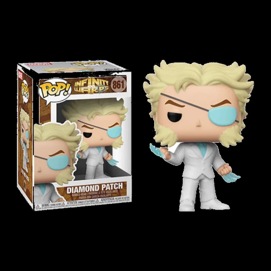 FUNKO POP! MARVEL: INFINITY WARPS - DIAMOND PATCH #861 BOBBLE-HEAD VINYL FIGURE