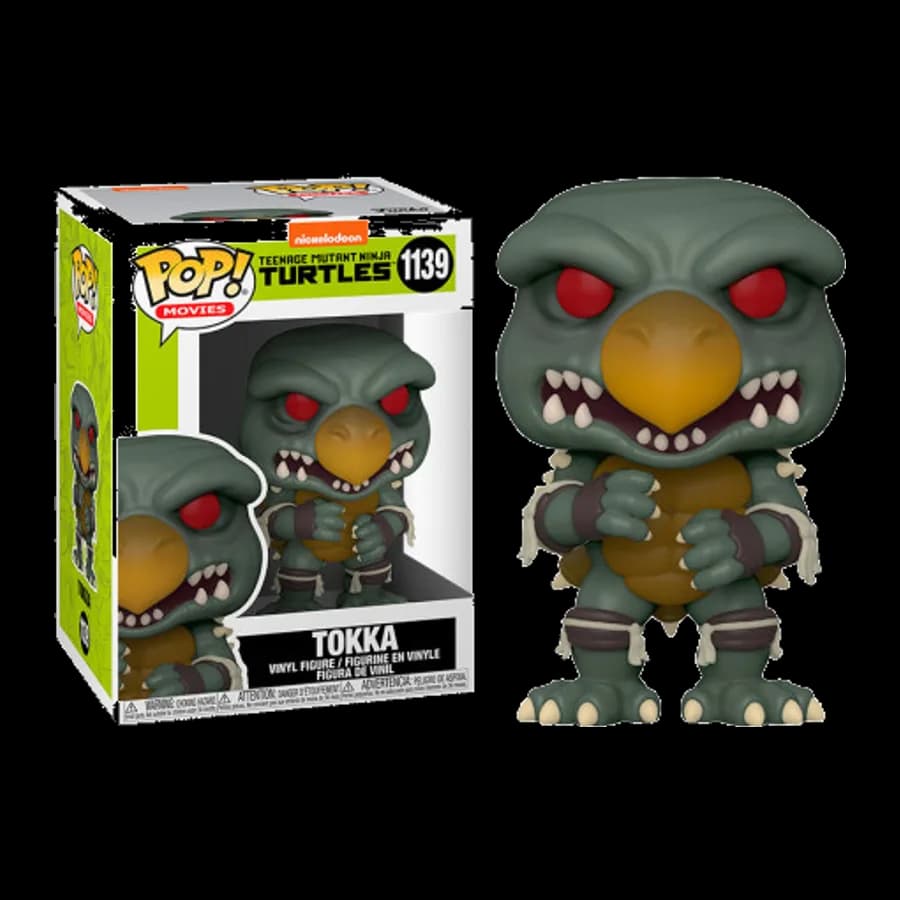 FUNKO POP! MOVIES: TEENAGE MUTANT NINJA TURTLES II - TOKKA #1139 VINYL FIGURE
