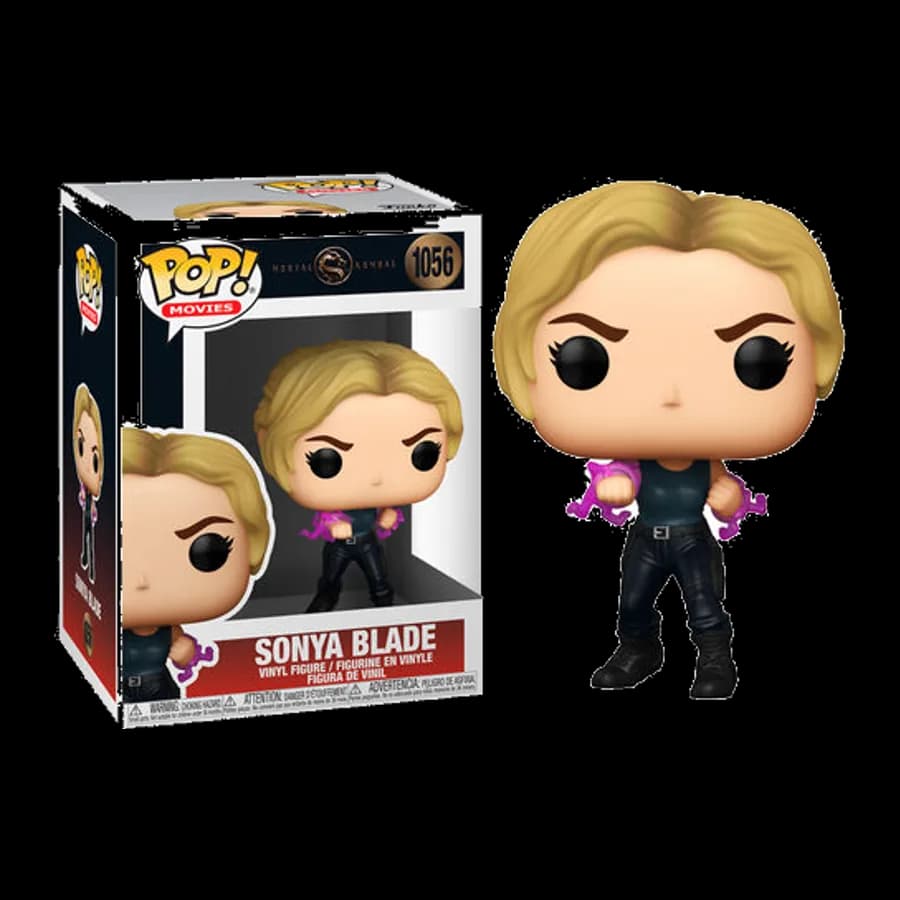 FUNKO POP! MOVIES: MORTAL KOMBAT - SONYA BLADE #1056 VINYL FIGURE