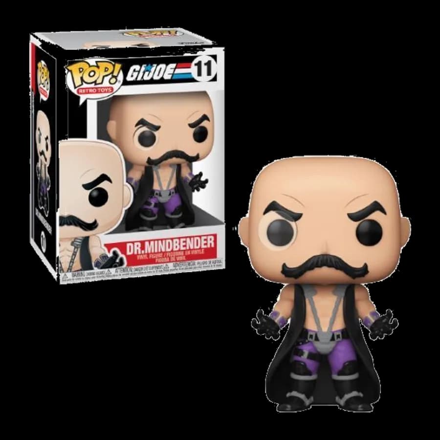 FUNKO POP! RETRO TOYS: G.I.JOE - DR. MINDBENDER # 11 VINYL FIGURE