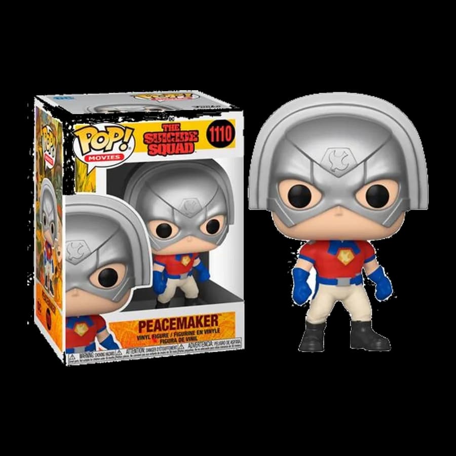 FUNKO POP! MOVIES: THE SUICIDE SQUAD - PEACEMAKER #1110 VINYL FIGURE