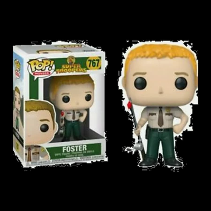FUNKO POP! MOVIES: SUPER TROOPERS S2 - FOSTER #767 VINYL FIGURE