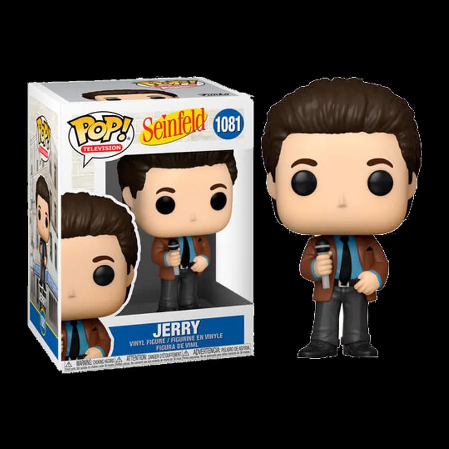 FUNKO POP! TELEVISIONS: SEINFELD - JERRY (DOING STANTUP) #1081 VINYL FIGURE