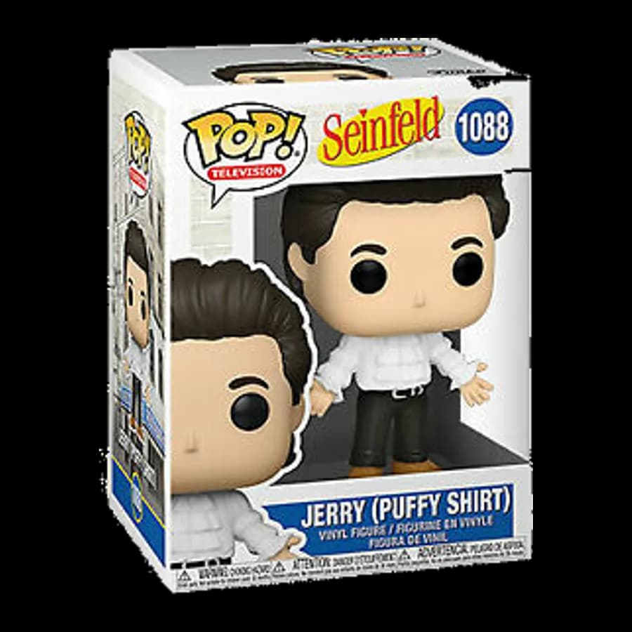 FUNKO POP! TELEVISIONS: SEINFELD - JERRY (PUFFY SHIRT) #1088 VINYL FIGURE