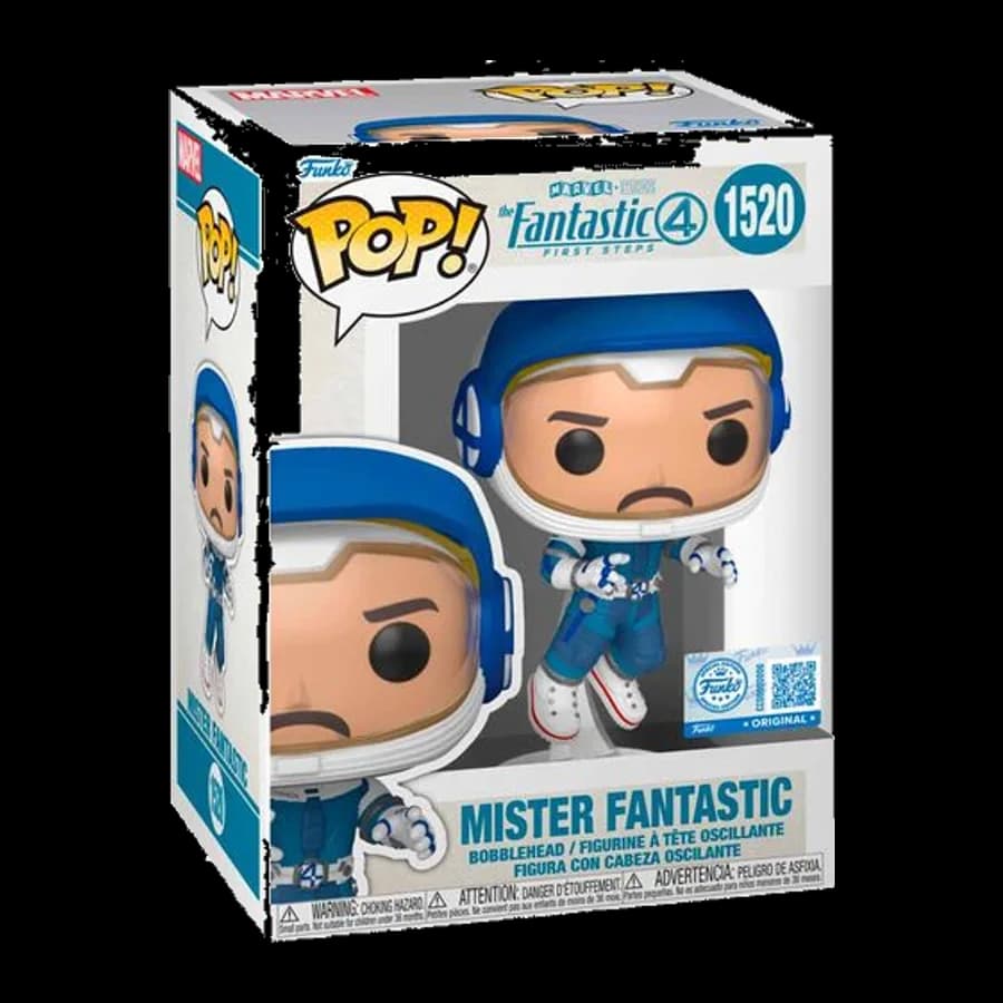 FUNKO POP! MARVEL: THE FANTASTIC 4 FIRST STEPS - MISTER FANTASTIC (ASTRONAUT) (SPECIAL EDITION) #1520 VINYL FIGURE