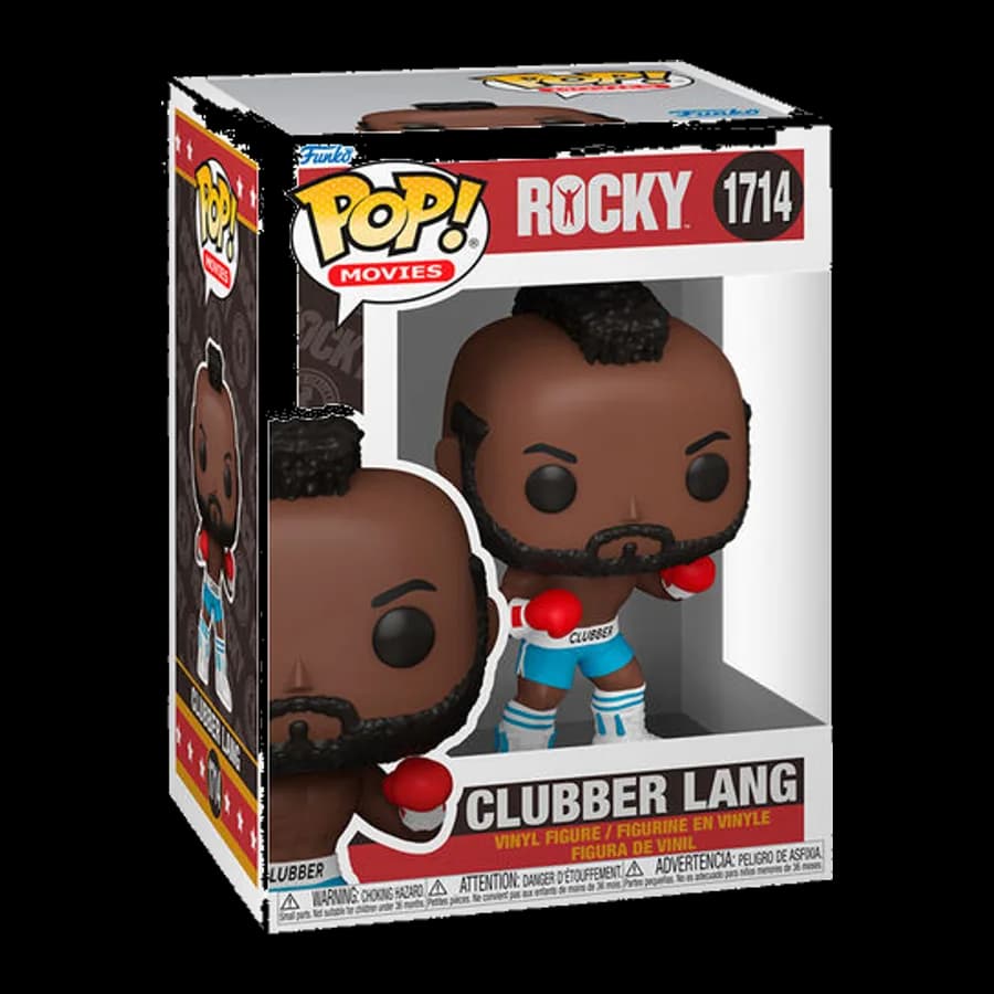 FUNKO POP! MOVIES: ROCKY - CLUBBER LANG #1714 VINYL FIGURE