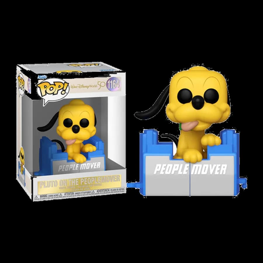 FUNKO POP! DISNEY: WALT DISNEY WORLD 50 - PLUTO ON THE PEOPLEMOVER #1164 VINYL FIGURE