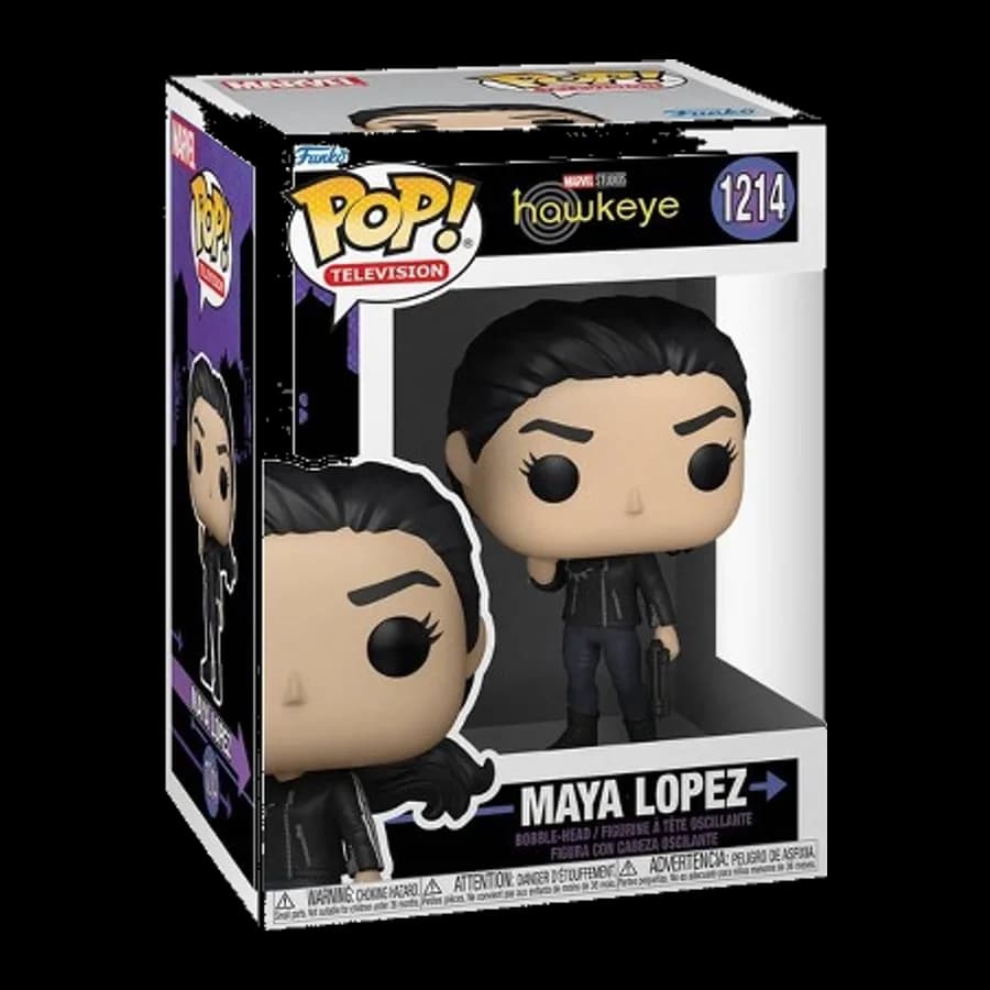 FUNKO POP! MARVEL STUDIOS: HAWKEYE - MAYA LOPEZ #1214 BOBBLE-HEAD VINYL FIGURE