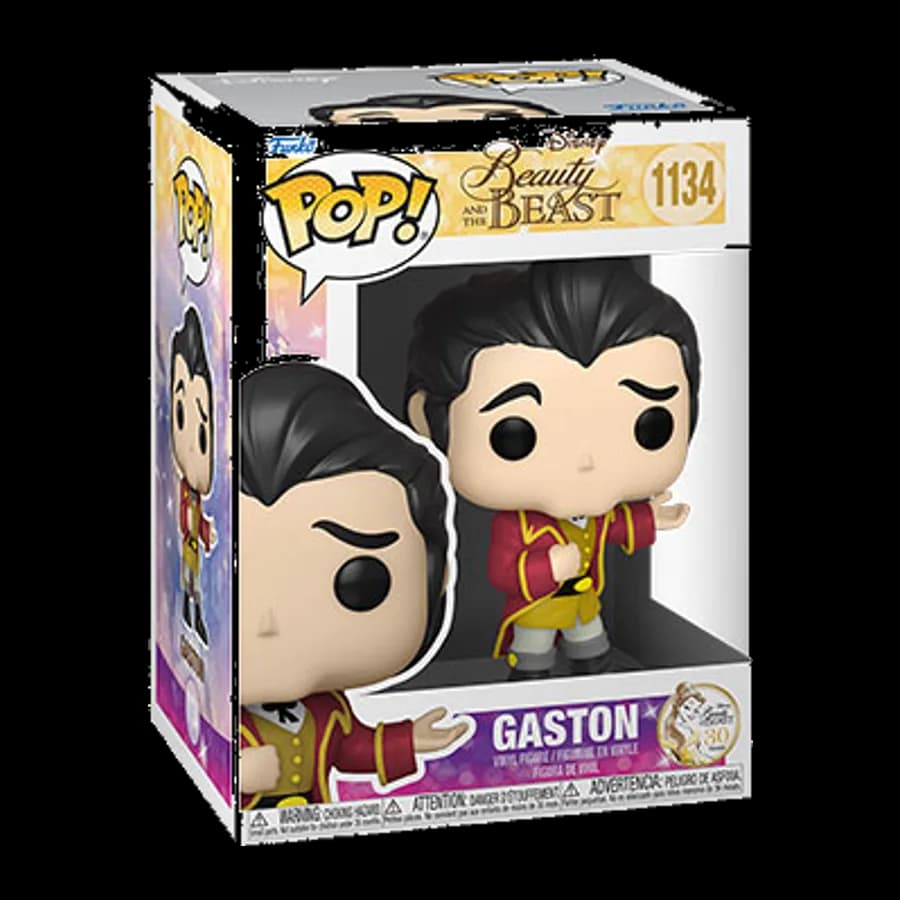 FUNKO POP! DISNEY: BEAUTY AND THE BEAST - GASTON #1134 VINYL FIGURE