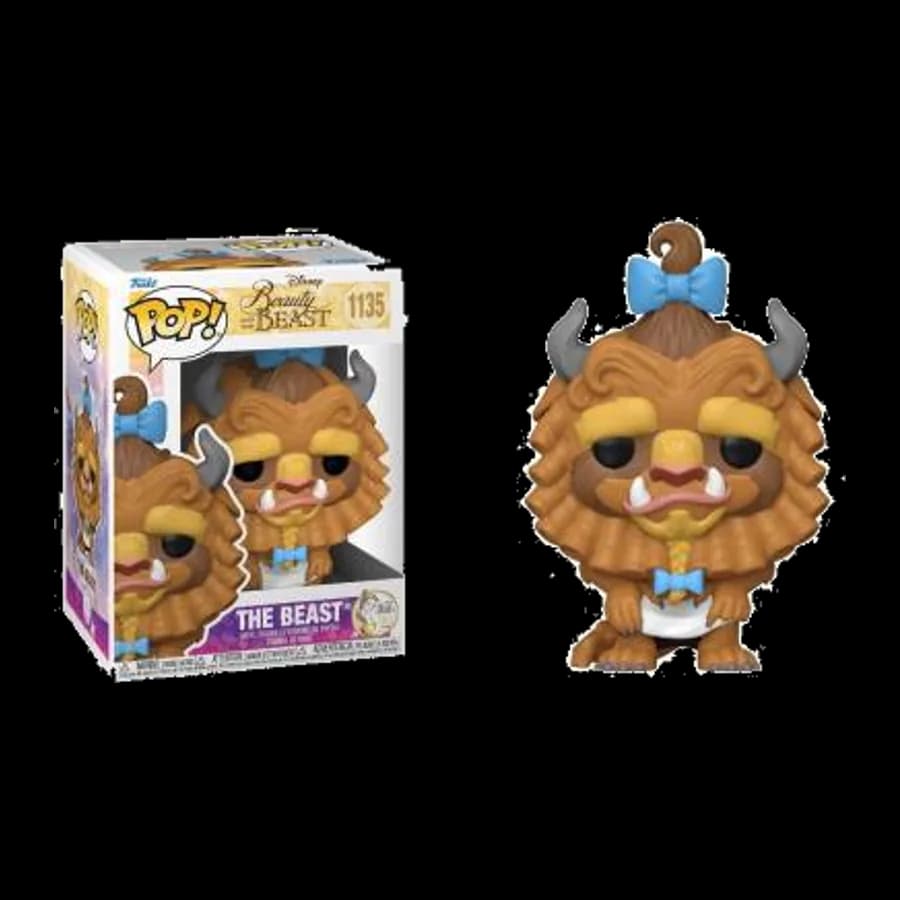FUNKO POP! DISNEY: BEAUTY AND THE BEAST - THE BEAST (WITH CURLS) #1135 VINYL FIGURE