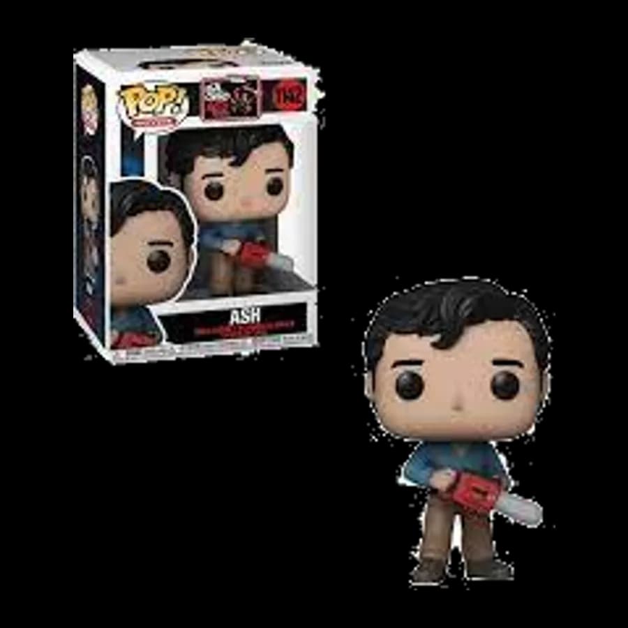 FUNKO POP! MOVIES: THE EVIL DEAD 40th ANNIVERSARY - ASH WITH CHASE #1142 VINYL FIGURE