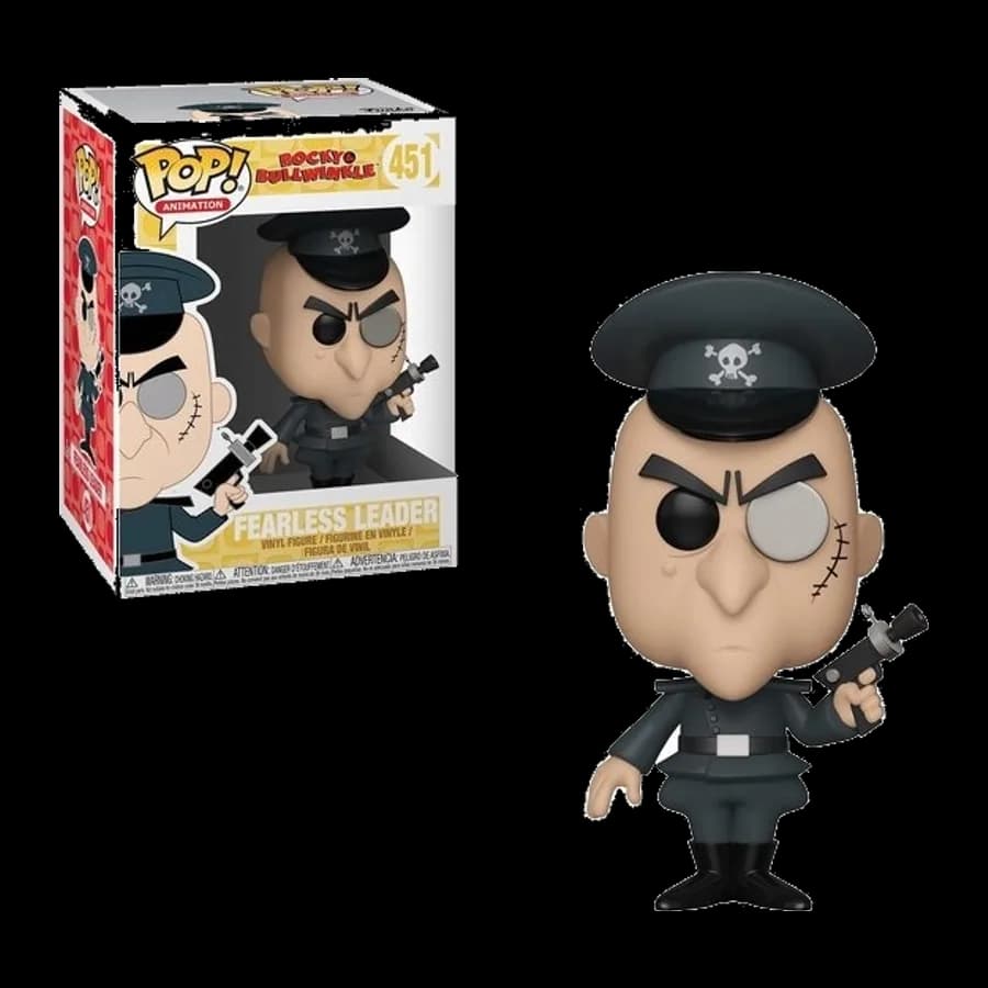 FUNKO POP! ANIMATION : ROCKY & BULLWINKLE - FEARLESS LEADER #451 VINYL FIGURE