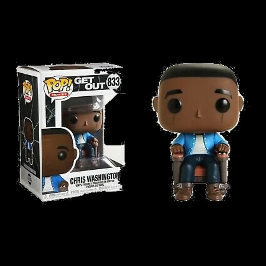 FUNKO POP! MOVIES: GET OUT - CHRIS WASHINGTON #833 VINYL FIGURE
