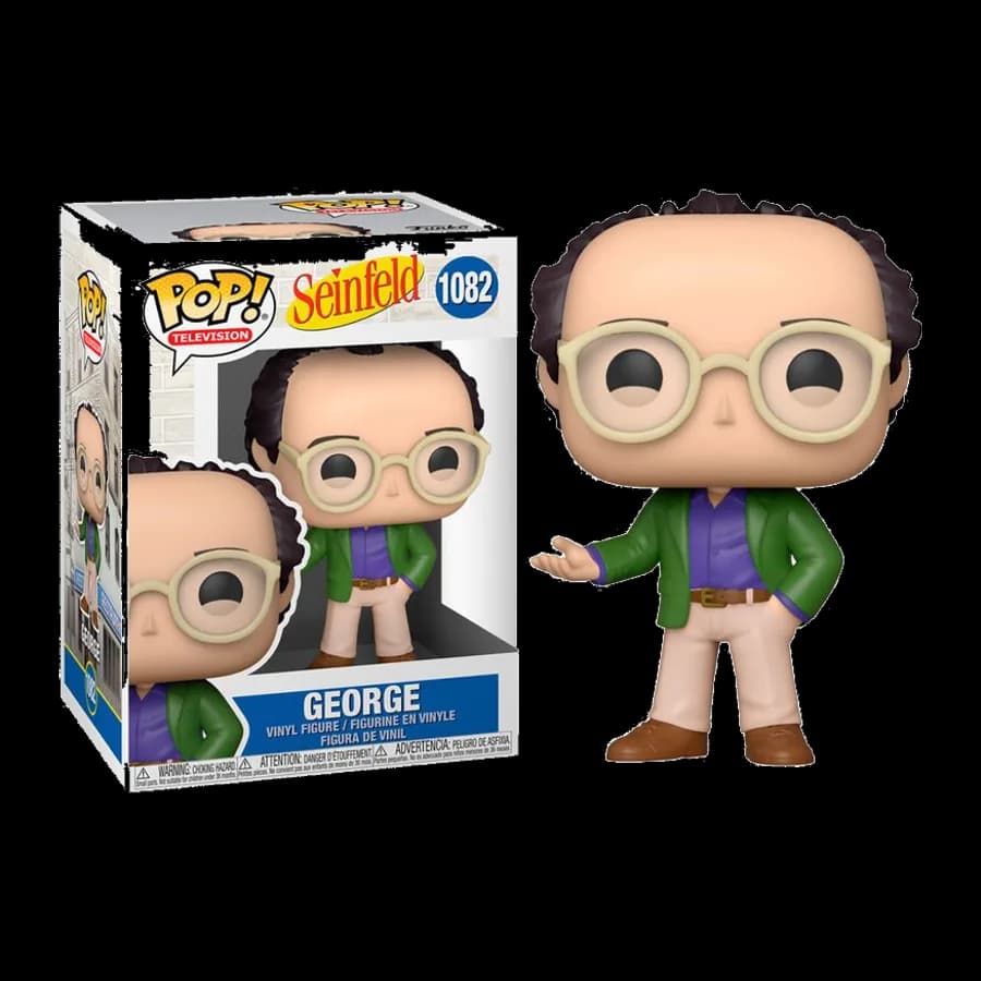 FUNKO POP! TELEVISION: SEINFELD - GEORGE #1082 VINYL FIGURE