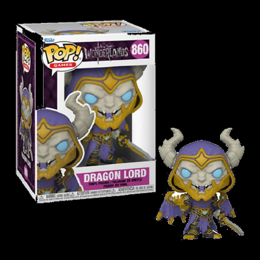 FUNKO POP! GAMES: TINY TINA'S WONDERLAND - DRAGON LORD # 860 VINYL FIGURE