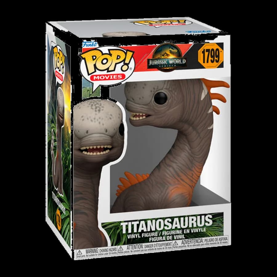 FUNKO POP! MOVIES: JURASSIC WORLD: REBIRTH - TITANOSAURUS #1799 VINYL FIGURE