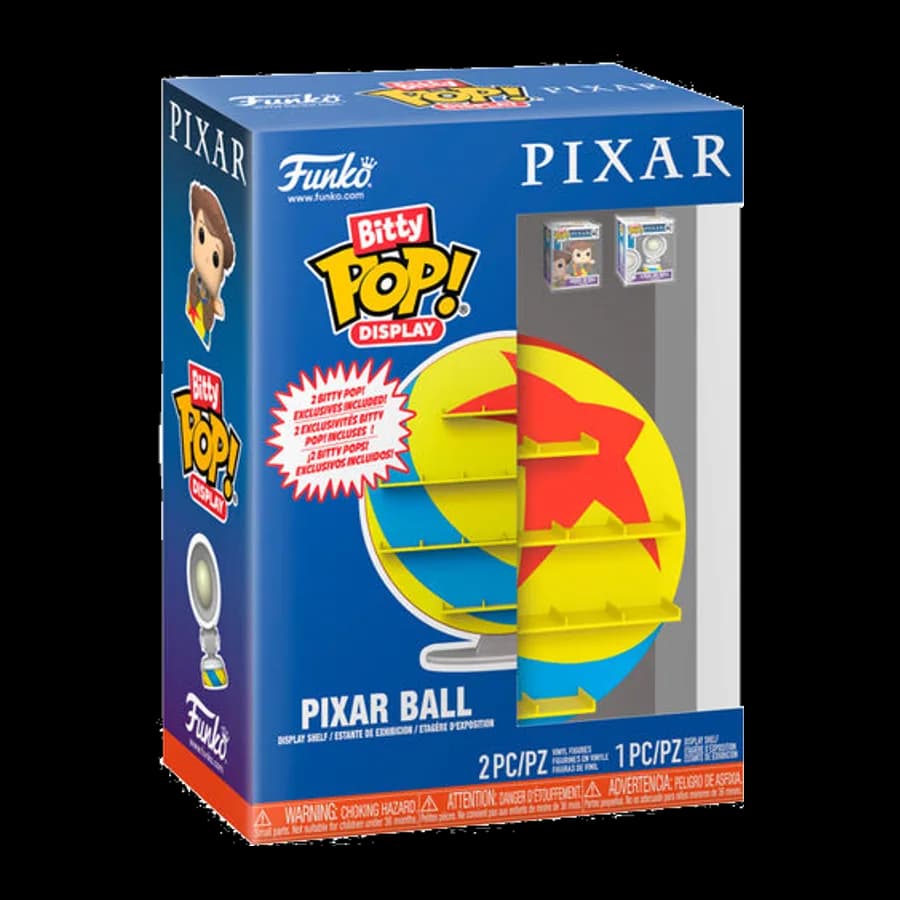 FUNKO BITTY POP! DISPLAY: PIXAR BALL DISPLAY SHELF