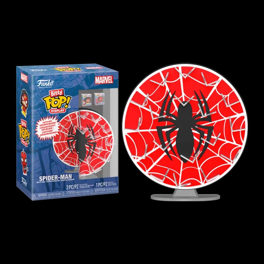 FUNKO BITTY POP! DISPLAY: MARVEL - SPIDER-MAN DISPLAY SHELF