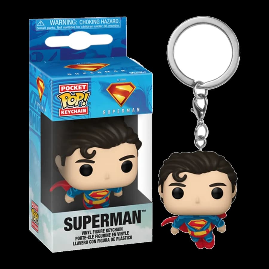 FUNKO POCKET POP! SUPERMAN (2025) - SUPERMAN VINYL FIGURE KEYCHAIN