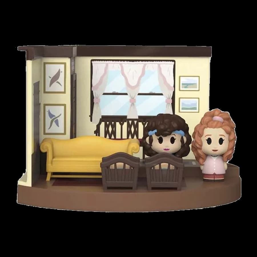 FUNKO MINI MOMENTS: MARVEL STUDIOS WANDAVISION - 1980s - WANDA & AGNES LIVING ROOM (SPECIAL EDITION) VINYL COLLECTIBLES