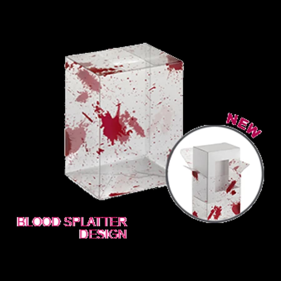 PROTECTIVE CASE 0,5 mm for Funko POP! Figures 4'' 12pcs Pack (Shrink Wrap) (Blood Splattered)