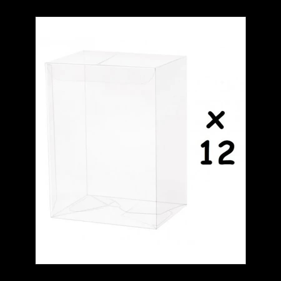 PROTECTIVE CASE 0,5 mm for Funko POP! Figures 4'' 12pcs Pack (Shrink Wrap)