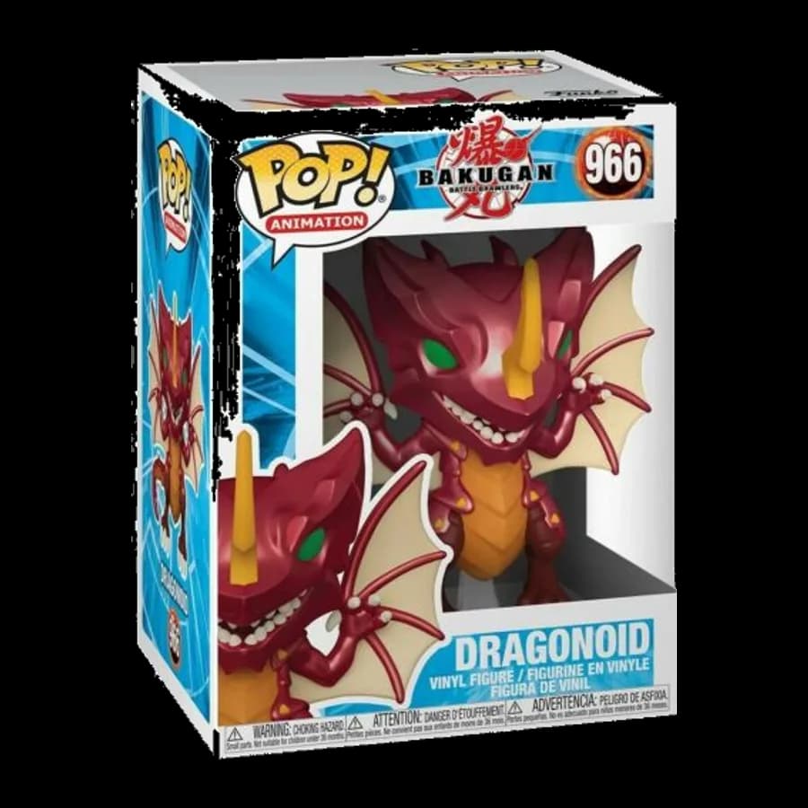 FUNKO POP! ANIMATION: BAKUGAN BATTLE BRAWLERS - DRAGONOID #966 VINYL FIGURE