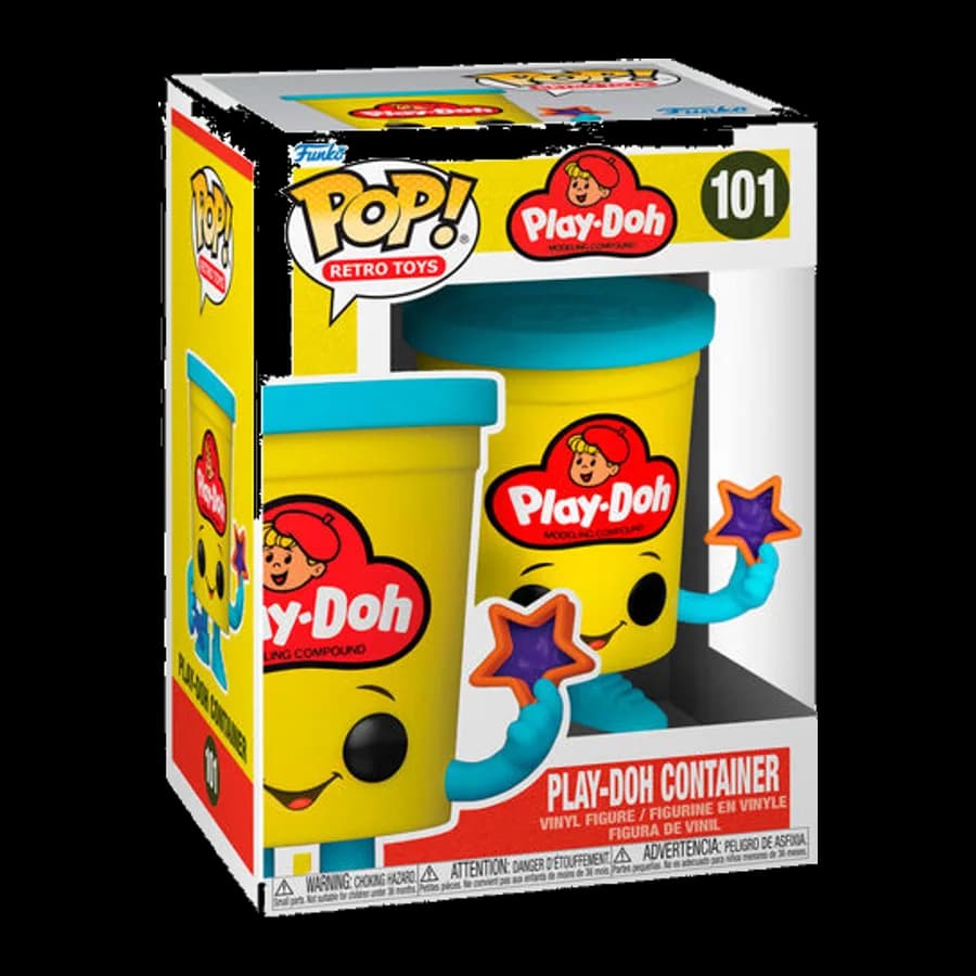 FUNKO POP! HASBRO RETRO TOYS: PLAY-DOH - PLAY-DOH CONTAINER #101 VINYL FIGURE