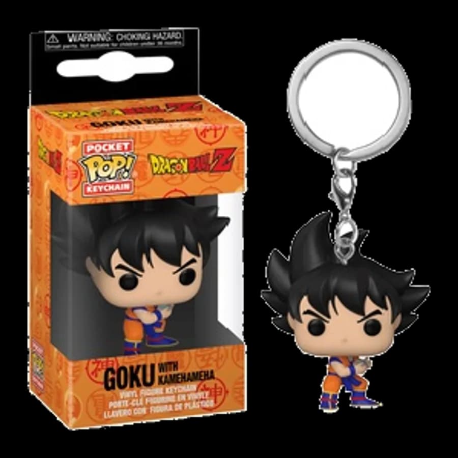 FUNKO POCKET POP! DRAGON BALL Z - GOKU WITH KAMEHAMEHA VINYL FIGURE KEYCHAIN
