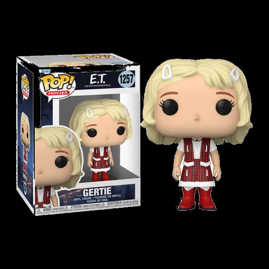 FUNKO POP! MOVIES: E.T. - ELLIOTT & E.T. (IN BIKE BASKET) #1257 VINYL FIGURE