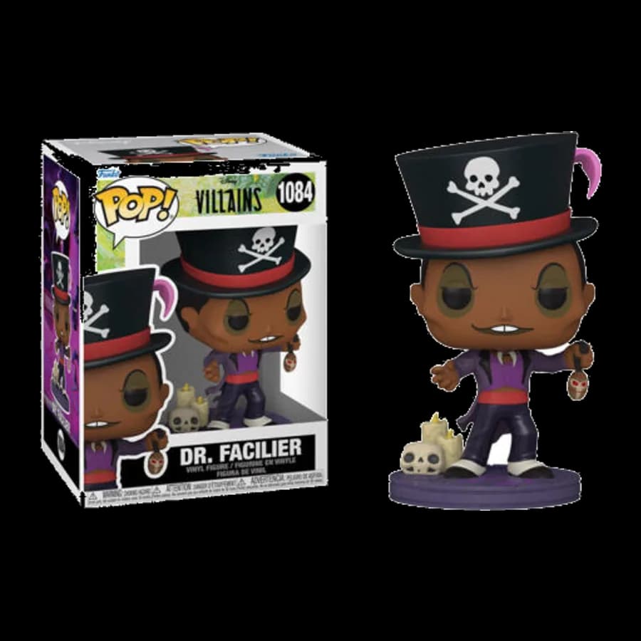 FUNKO POP! DISNEY: VILLAINS - DR. FACILIER #1084 VINYL FIGURE