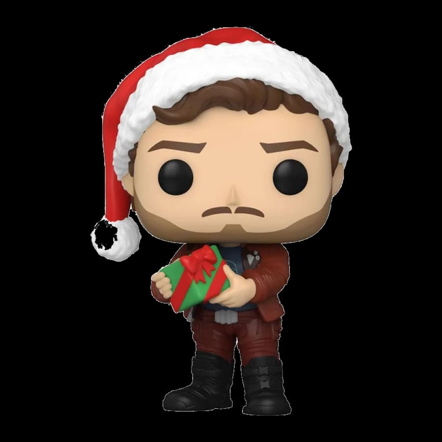 FUNKO POP! MARVEL: THE GUARDIANS OF THE GALAXY HOLIDAY SPECIAL - STAR-LORD #1104 BOBBLE-HEAD VINYL FIGURE