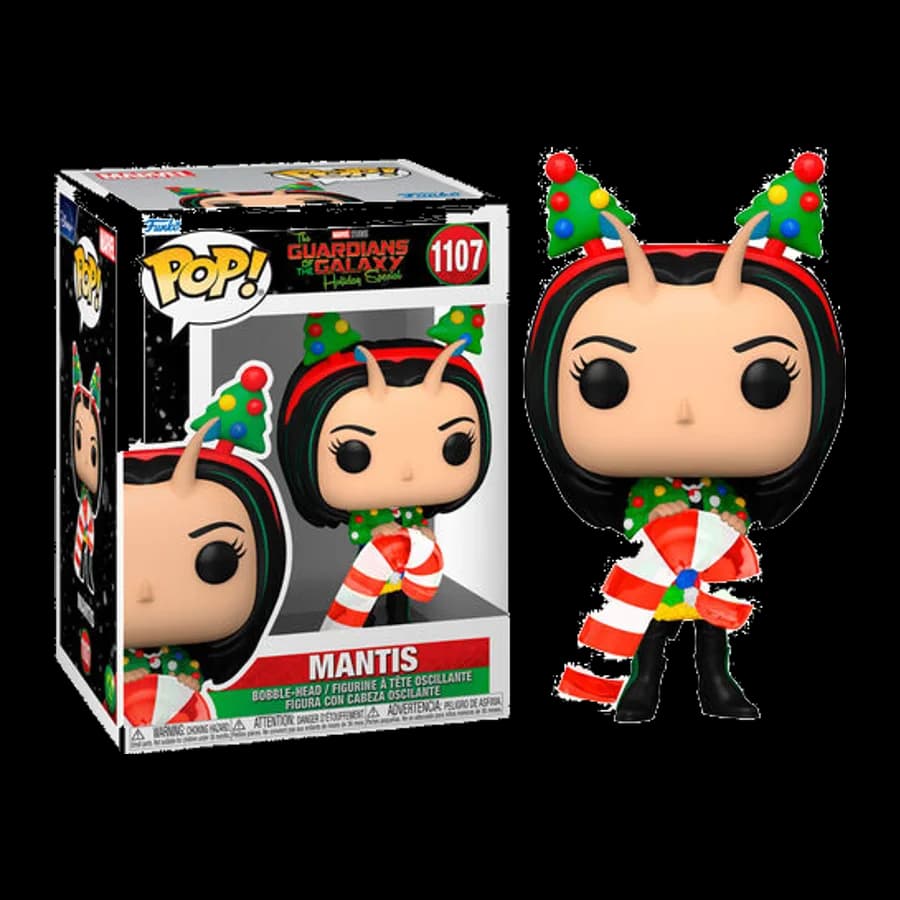 FUNKO POP! MARVEL: THE GUARDIANS OF THE GALAXY HOLIDAY SPECIAL - GROOT #1107 BOBBLE-HEAD VINYL FIGURE
