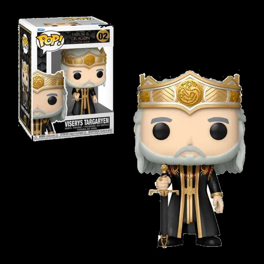 FUNKO POP! HOUSE OF THE DRAGON - VISERYS TARGARYEN #02 VINYL FIGURE