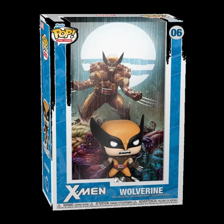 FUNKO POP! MARVEL COMIC COVERS: X-MEN - WOLVERINE #06 VINYL FIGURE