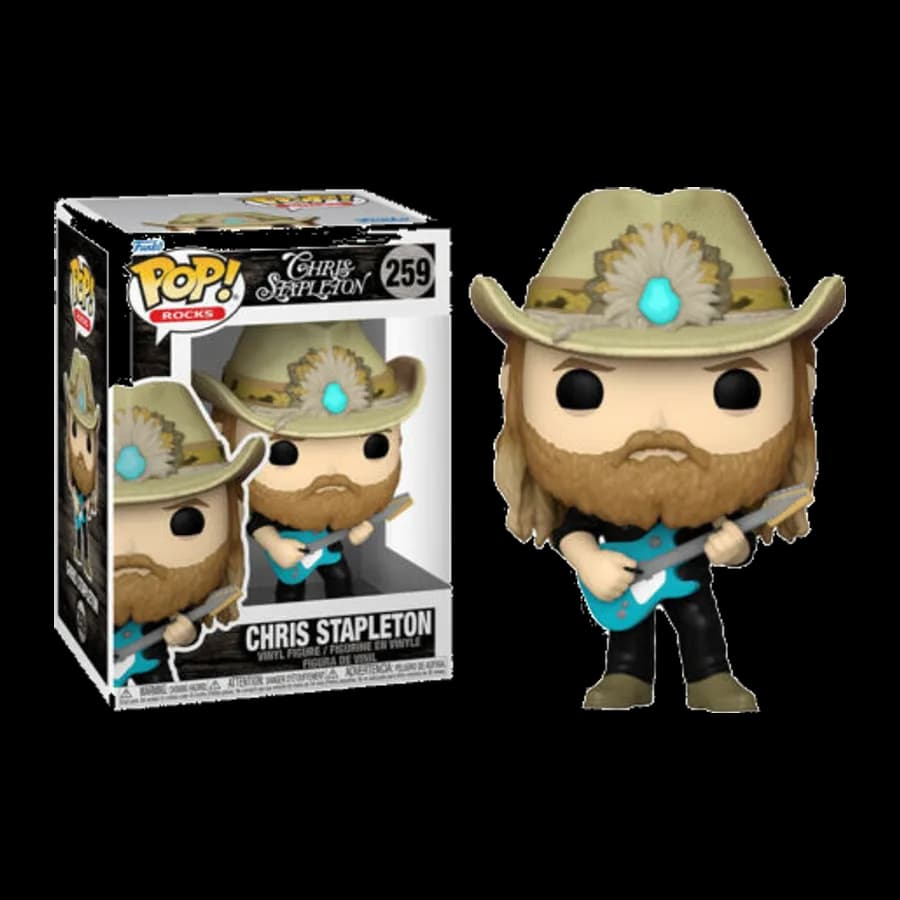 FUNKO POP! ROCKS: CHRIS STAPLETON #259 VINYL FIGURE