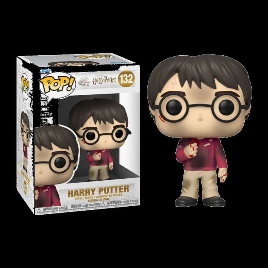 FUNKO POP! HARRY POTTER - HARRY POTTER (WITH THE STONE) #132 VINYL FIGURE
