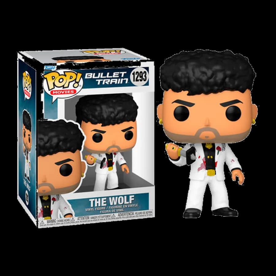 FUNKO POP! MOVIES: BULLET TRAIN - THE WOLF #1293 VINYL FIGURE