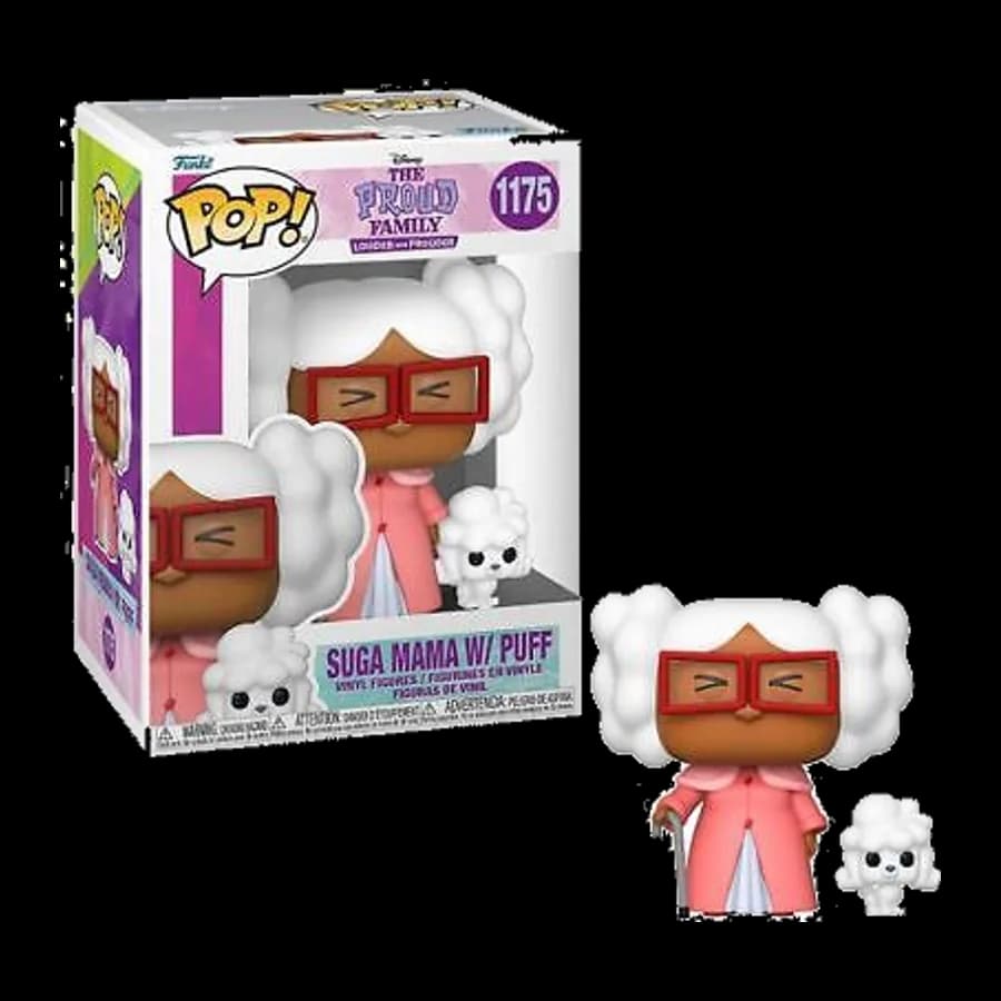 FUNKO POP! DISNEY: THE PROUD FAMILY S1 - SUGA MAMA WITH PUFF #1175 VINYL FIGURE