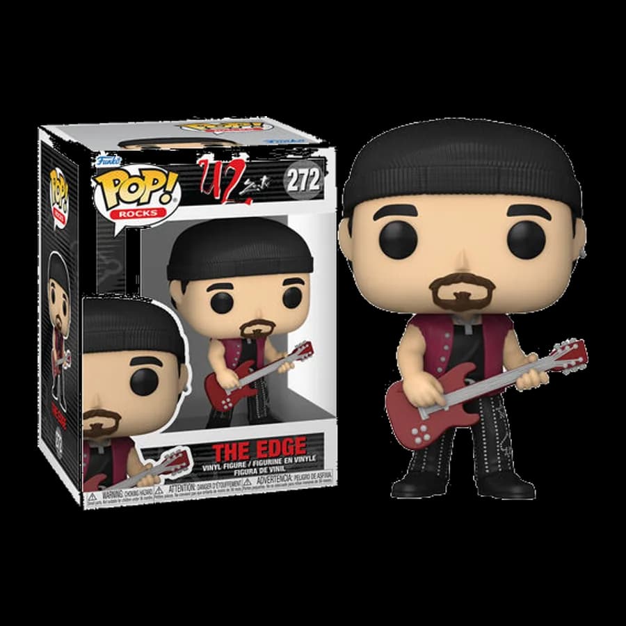 FUNKO POP! ROCKS: U2 ZOO TV - THE EDGE #272 VINYL FIGURE