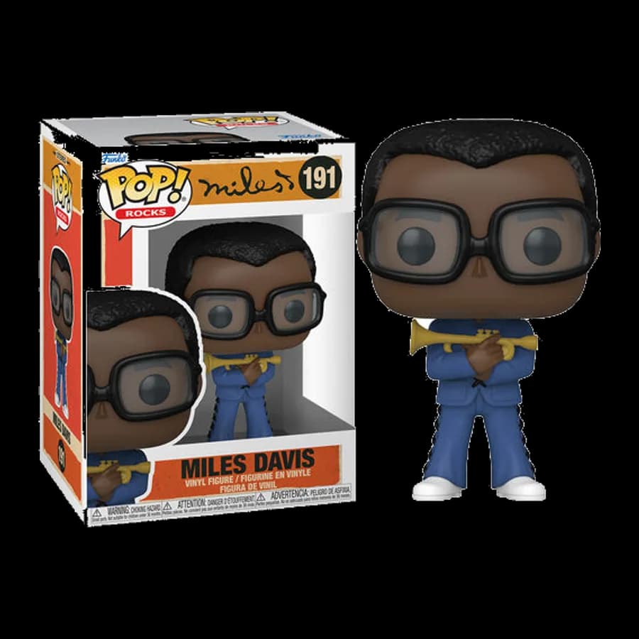 FUNKO POP! ROCKS: MILES DAVIS - MILES DAVIS #191 VINYL FIGURE