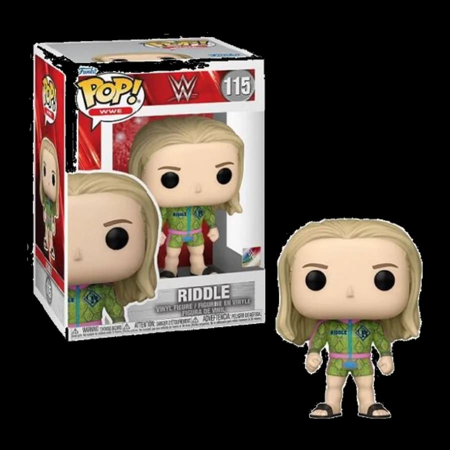 FUNKO POP! WWE - MATT RIDDLE #115 VINYL FIGURE