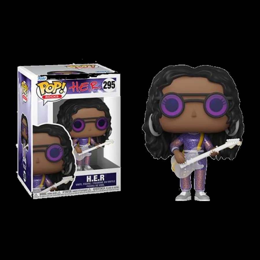 FUNKO POP! ROCKS: H.E.R. - H.E.R. #295 VINYL FIGURE