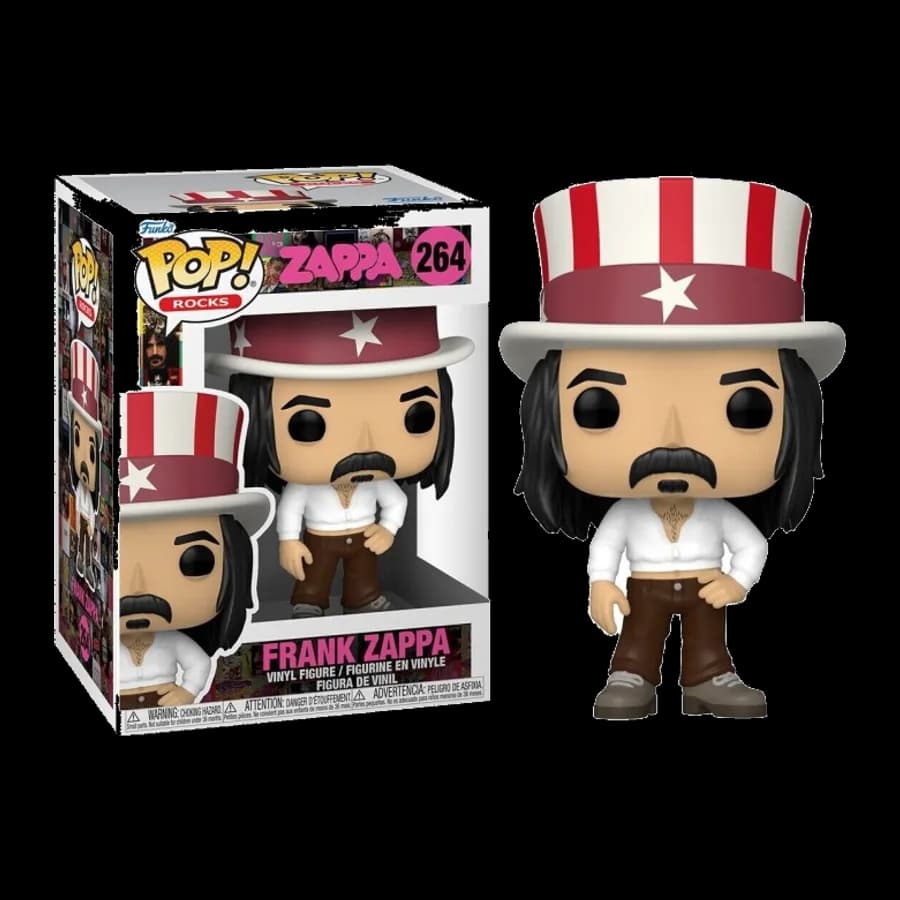 FUNKO POP! ROCKS: ZAPPA - FRANK ZAPPA #264 VINYL FIGURE