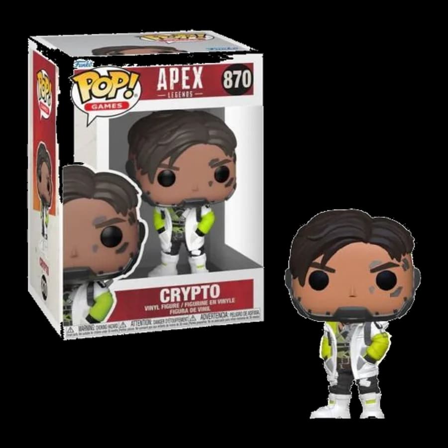 FUNKO POP! GAMES: APEX LEGENDS - CRYPTO #870 VINYL FIGURE