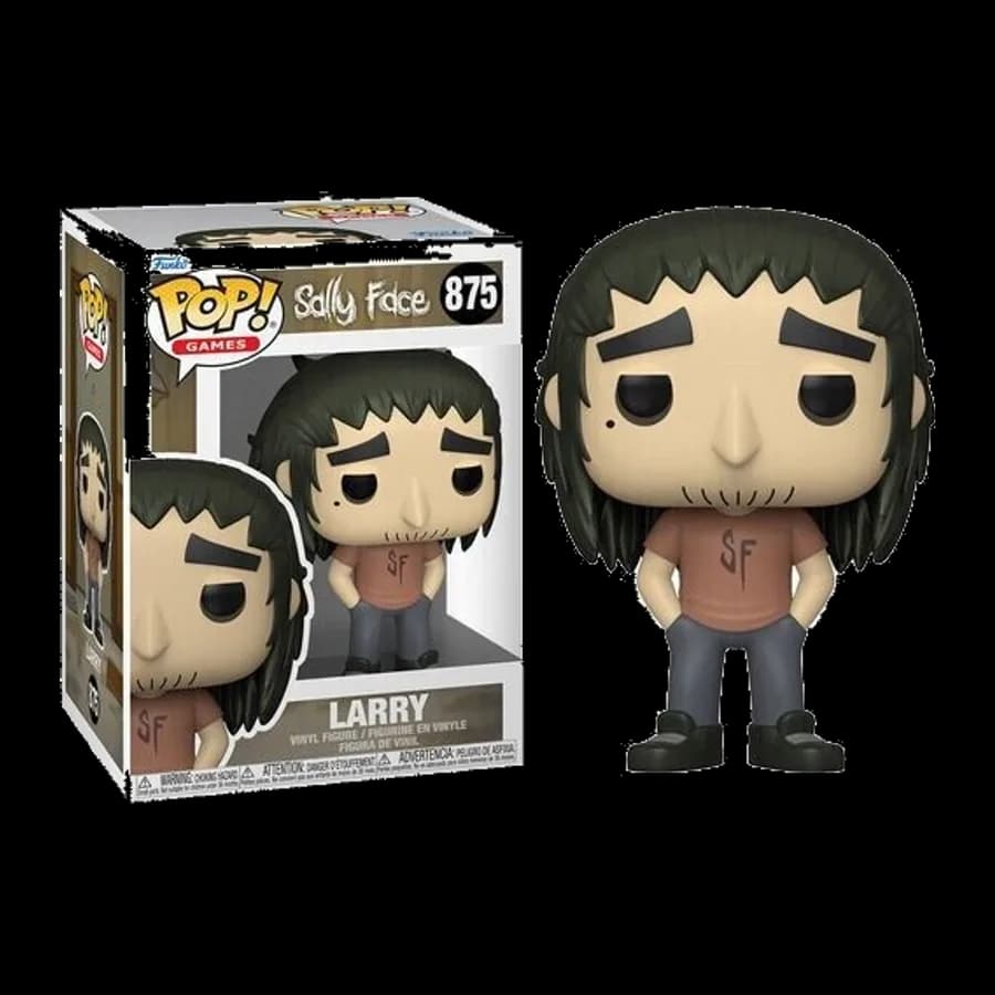 FUNKO POP! GAMES: SALLY FACE S2 - LARRY #875 VINYL FIGURE